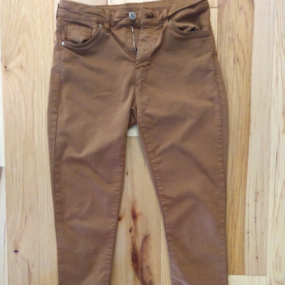 Topshop moto toffee skinny pants size 28